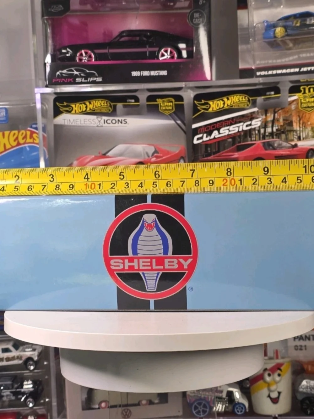 Powered by Ford Light Blue Truck and Race Car Set